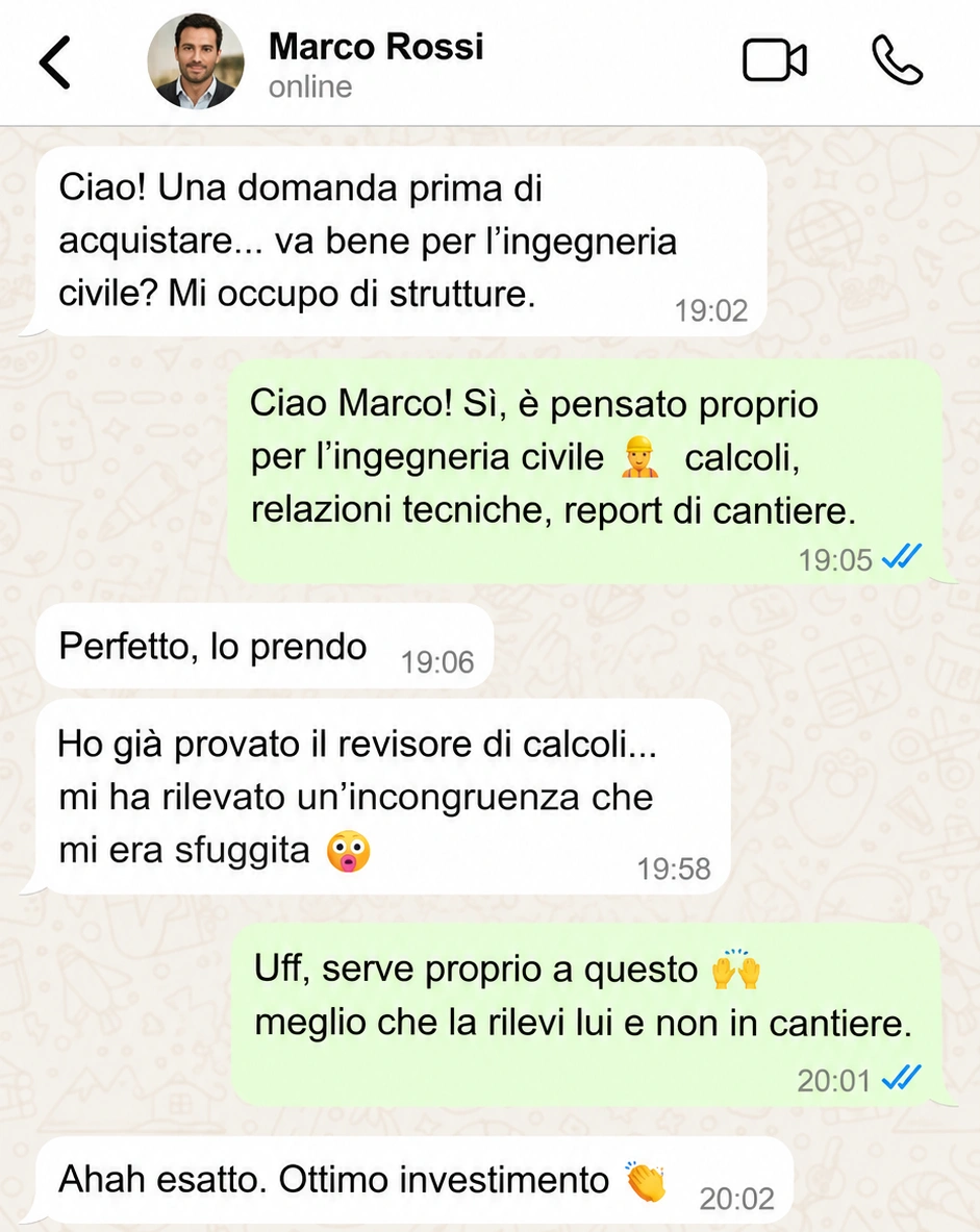 Testimonianza cliente #2