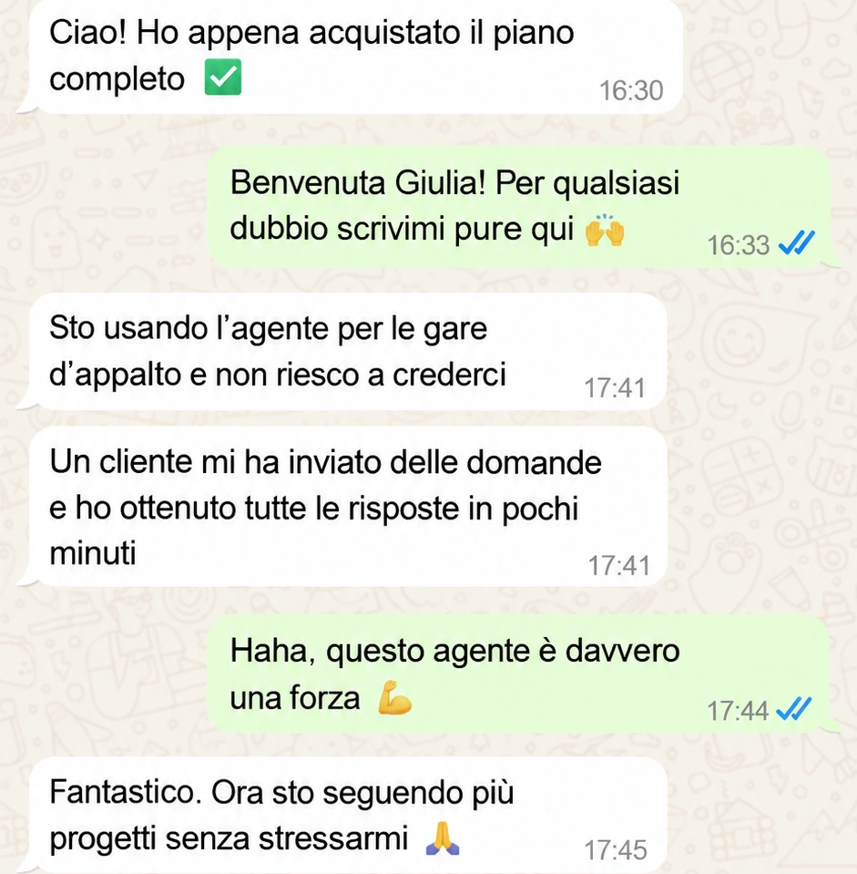 Testimonianza cliente #4