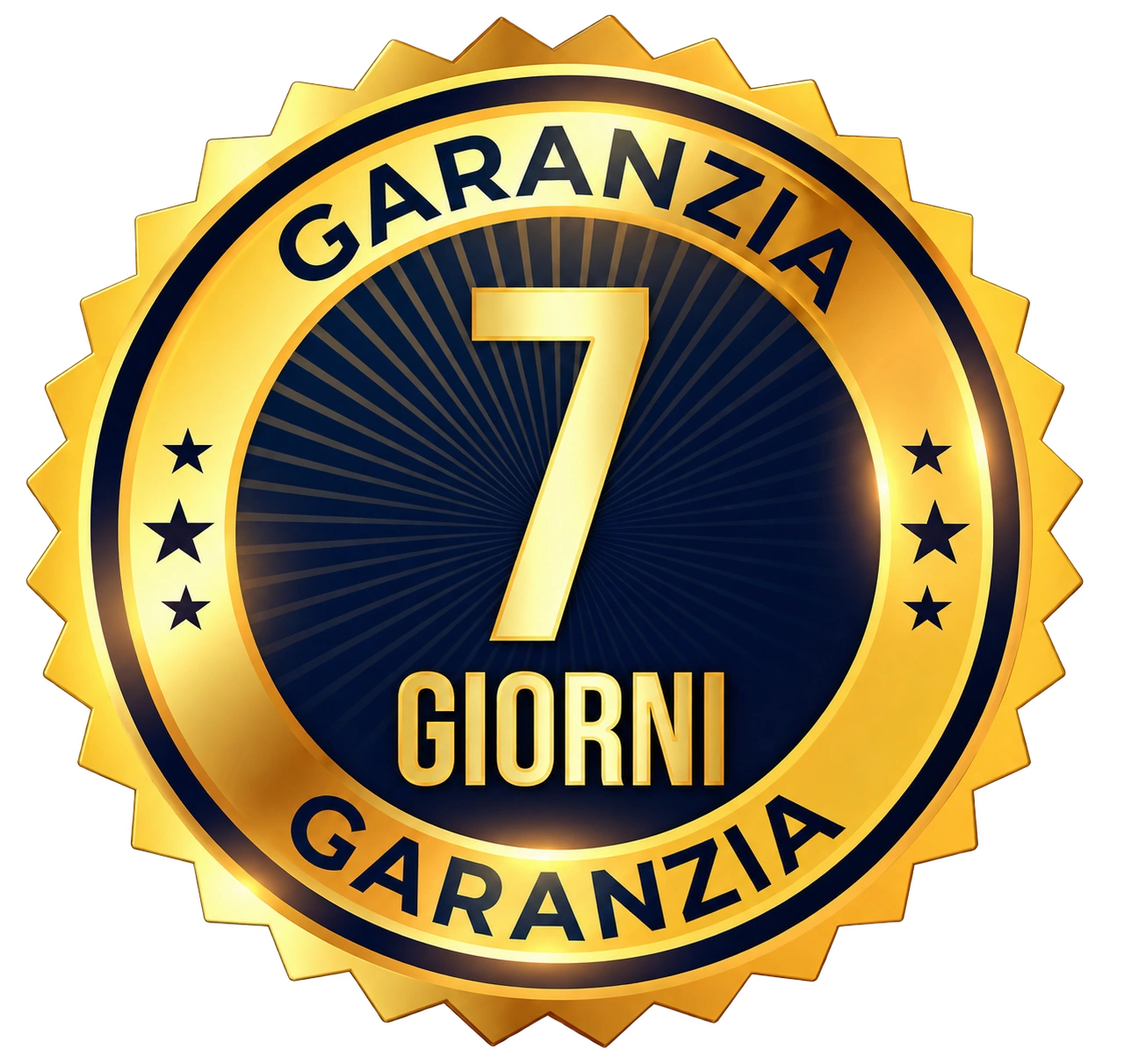 Garanzia incondizionata di 7 giorni